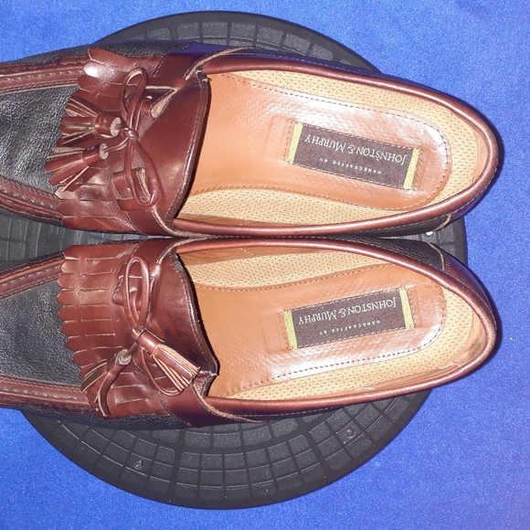 Johnston & Murphy Aragon 1 Tasssel Loafers Sz. 12W-US - Picture 5 of 11